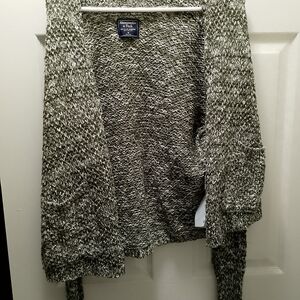 Chunky Knit Open Cardigan- Abercrombie And Fitch